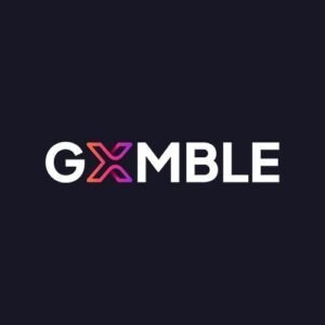 Gxmble casino logo in dark