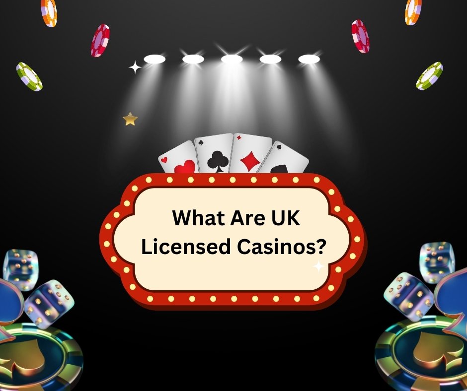 Banner showing text "What are UK Licensed Casinos?"