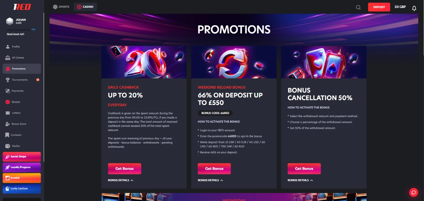 Promotions of this brand