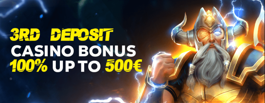 3Rd Deposit Bonus on Goldenbet