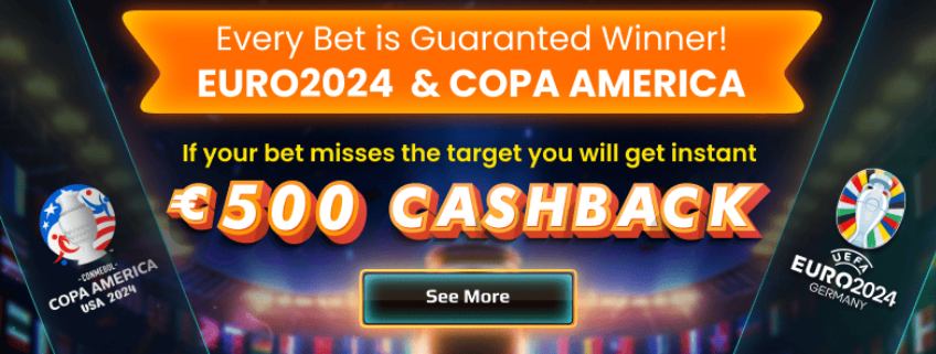 500 Copa Cashback Goldenbet