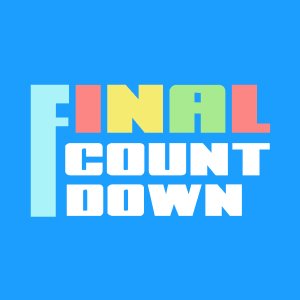 Colorful logo of Final countdown