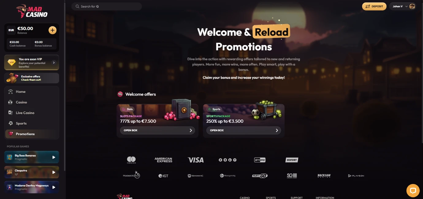 Promotions of this brand