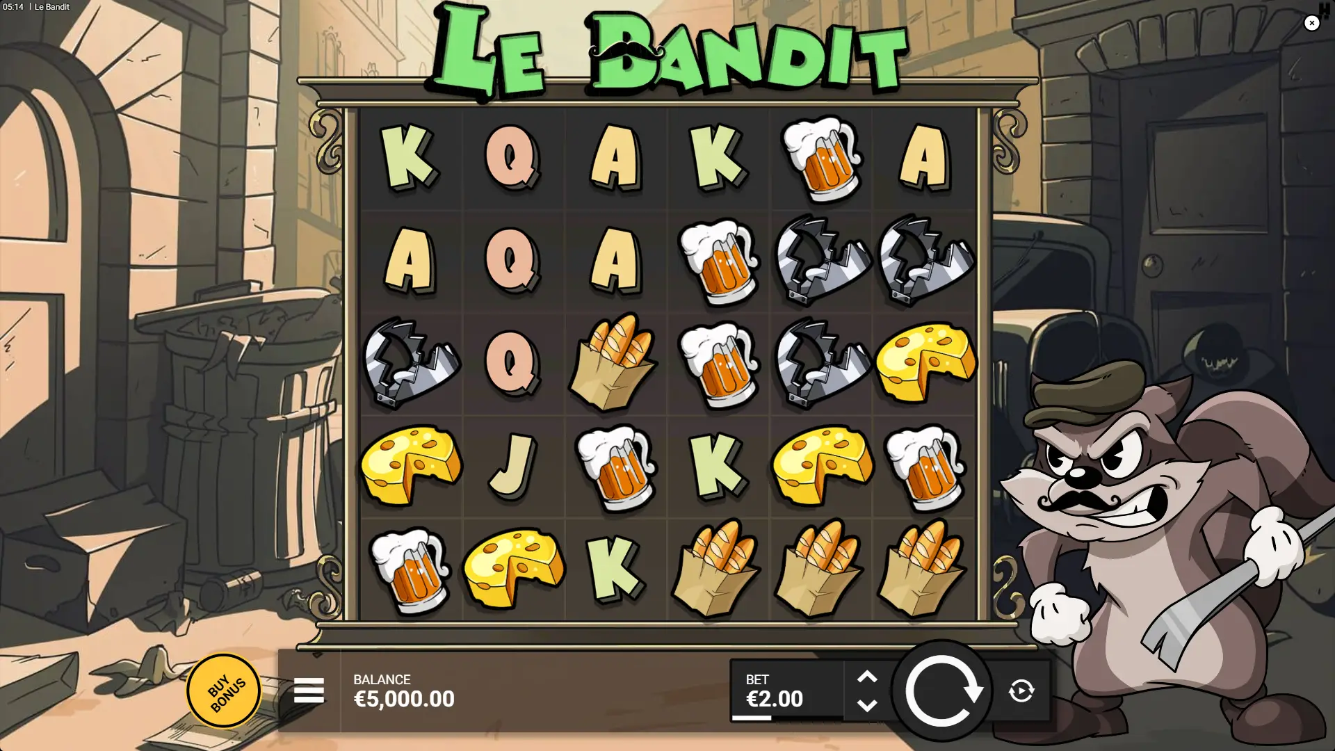 Le Bandit Playing