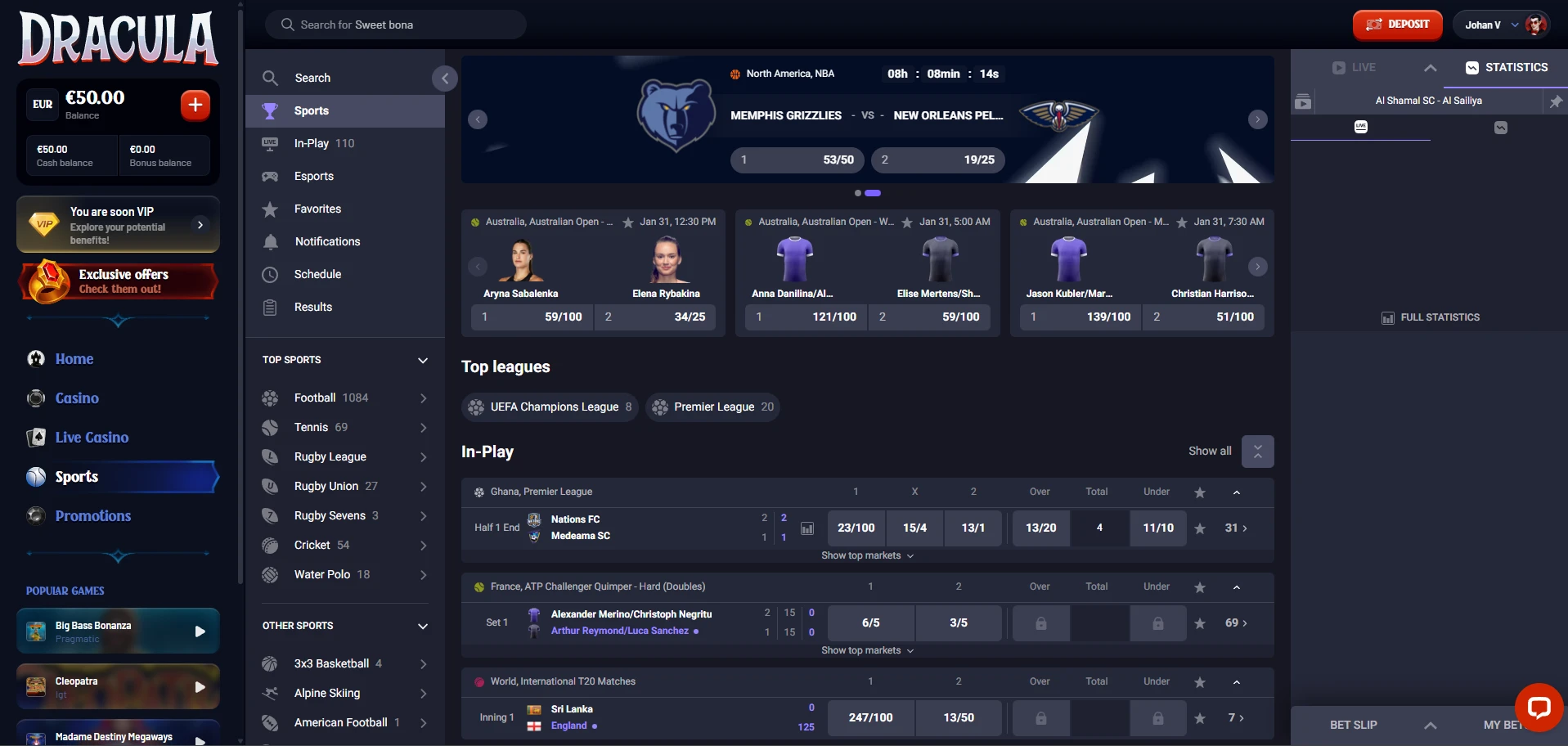 Sportsbook of this brand