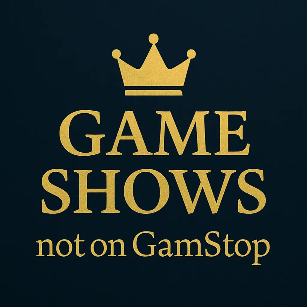 Game Shows Not on GamStop title graphic with a gold 2D crown on a dark blue background.